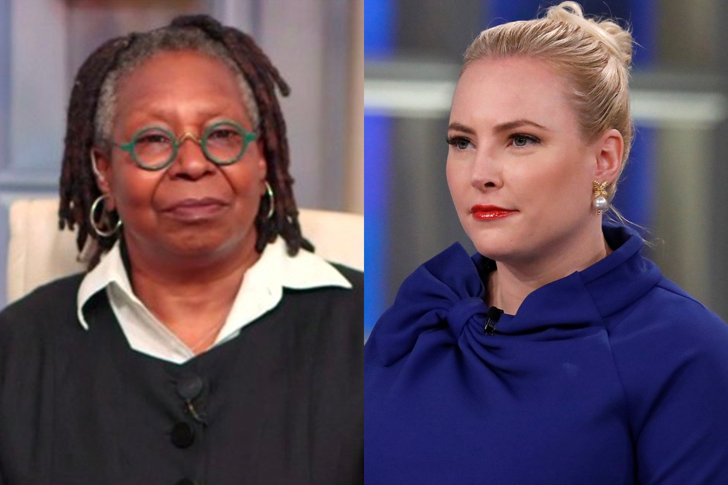 Whoopi Goldberg and Meghan McCain