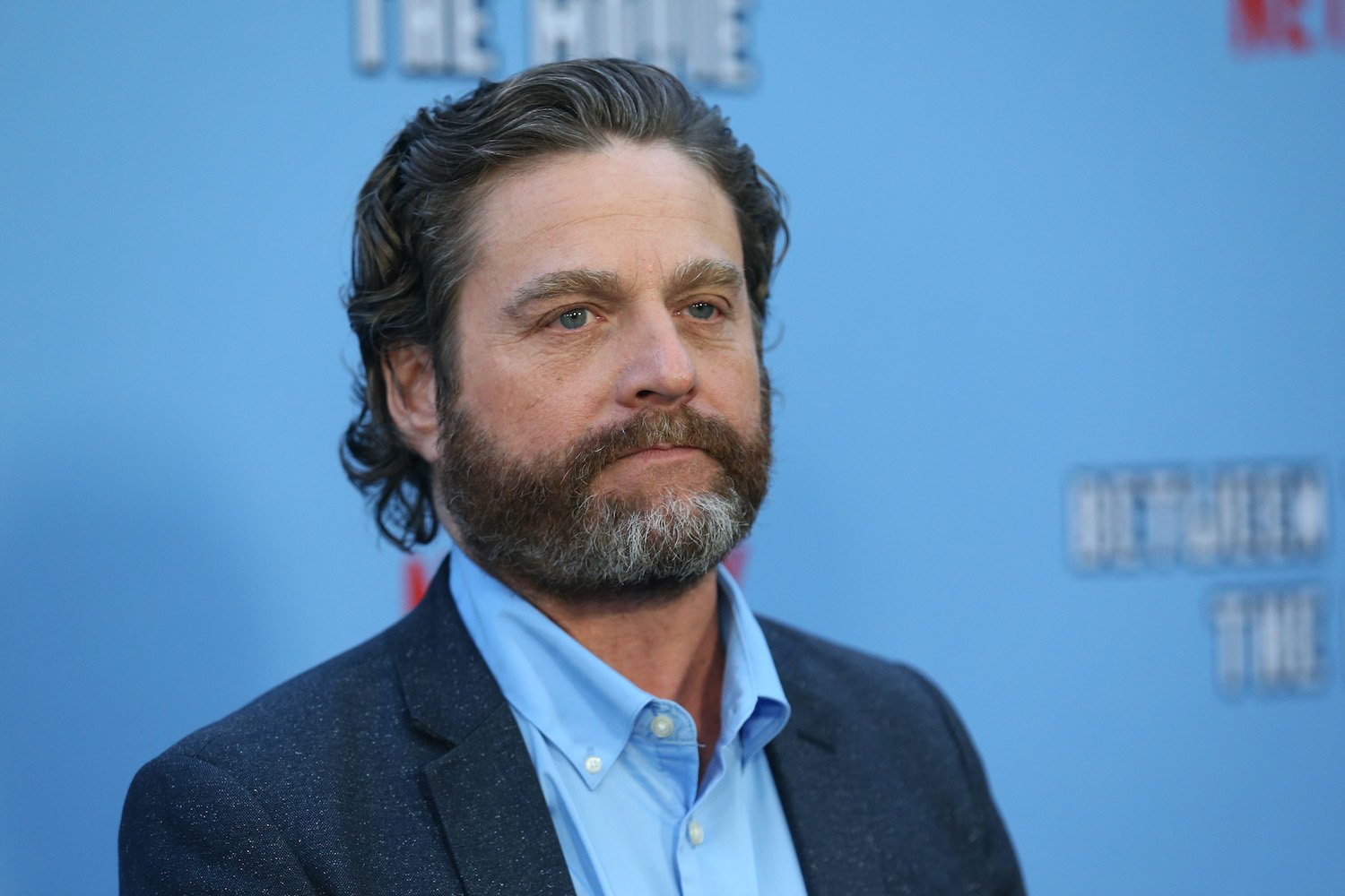 Zach Galifianakis attends the LA premiere of Netflix's 'Between Two Ferns: The Movie'