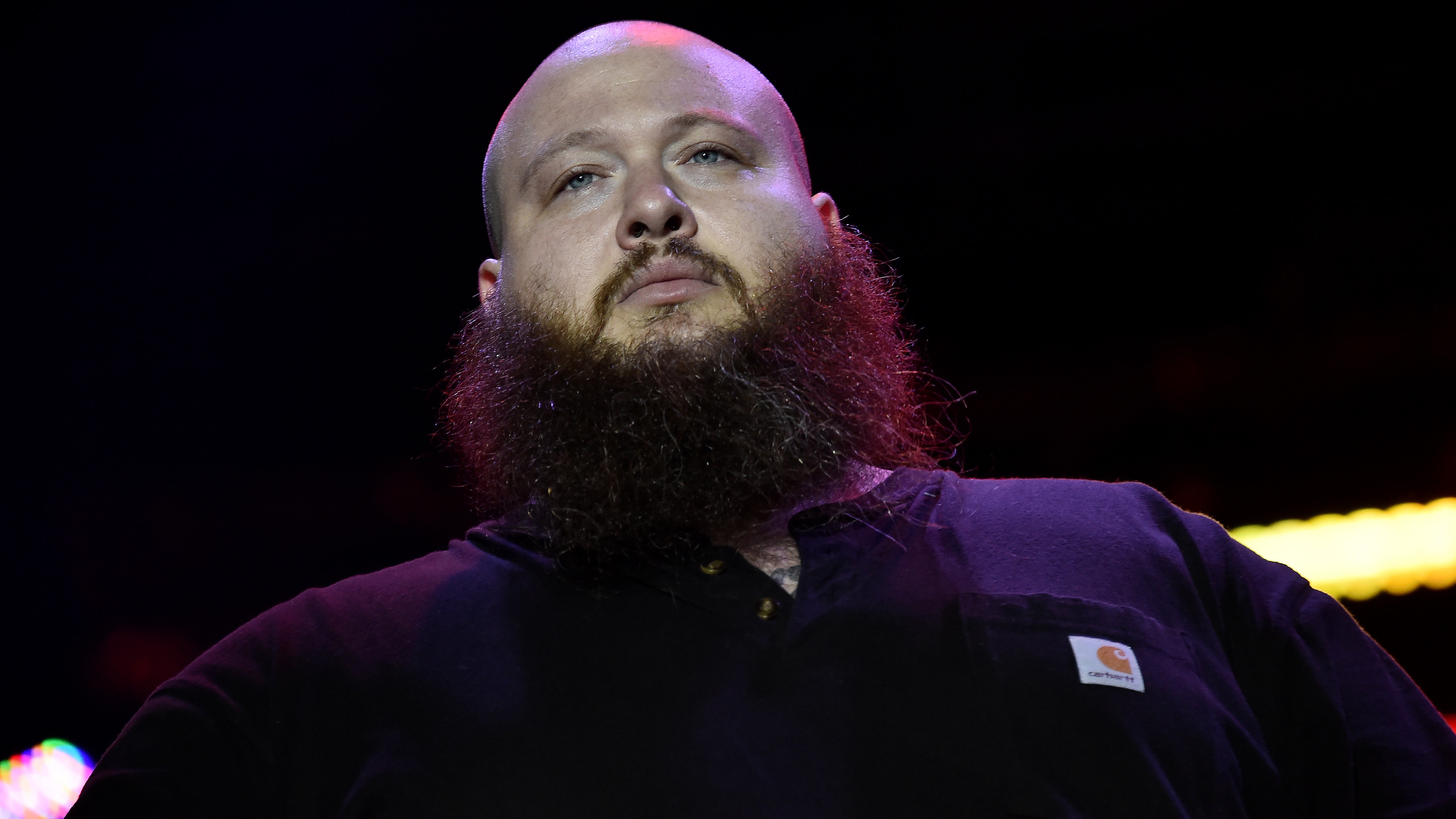 Action Bronson performs live during Rolling Loud music festival