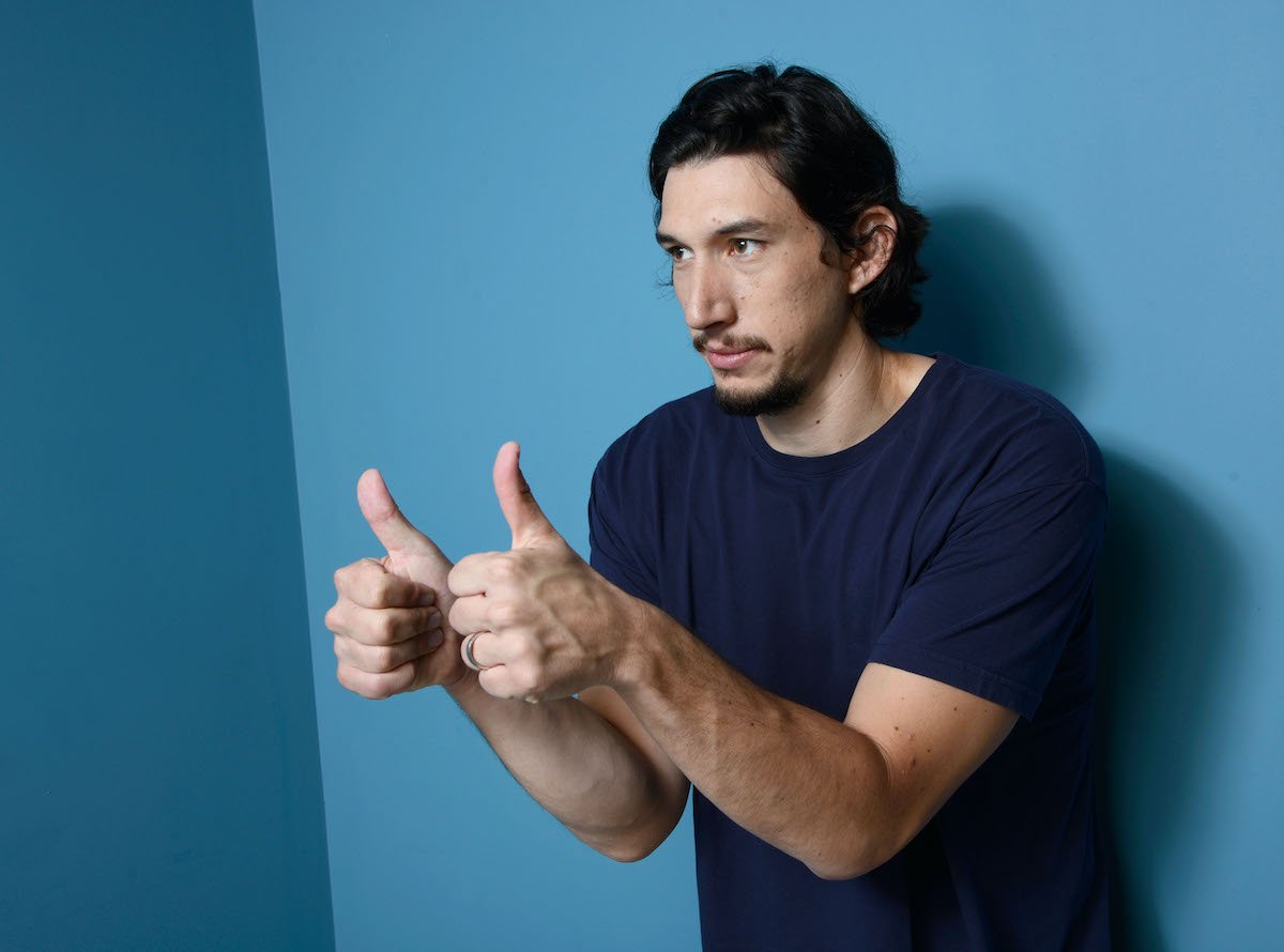 Adam Driver, who once couldn't stop laughing on the set of 'Girls'