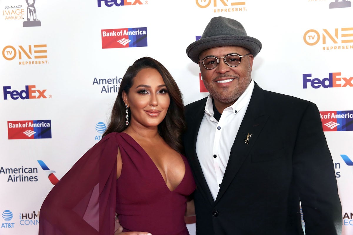 Adrienne Bailon and Israel Houghton