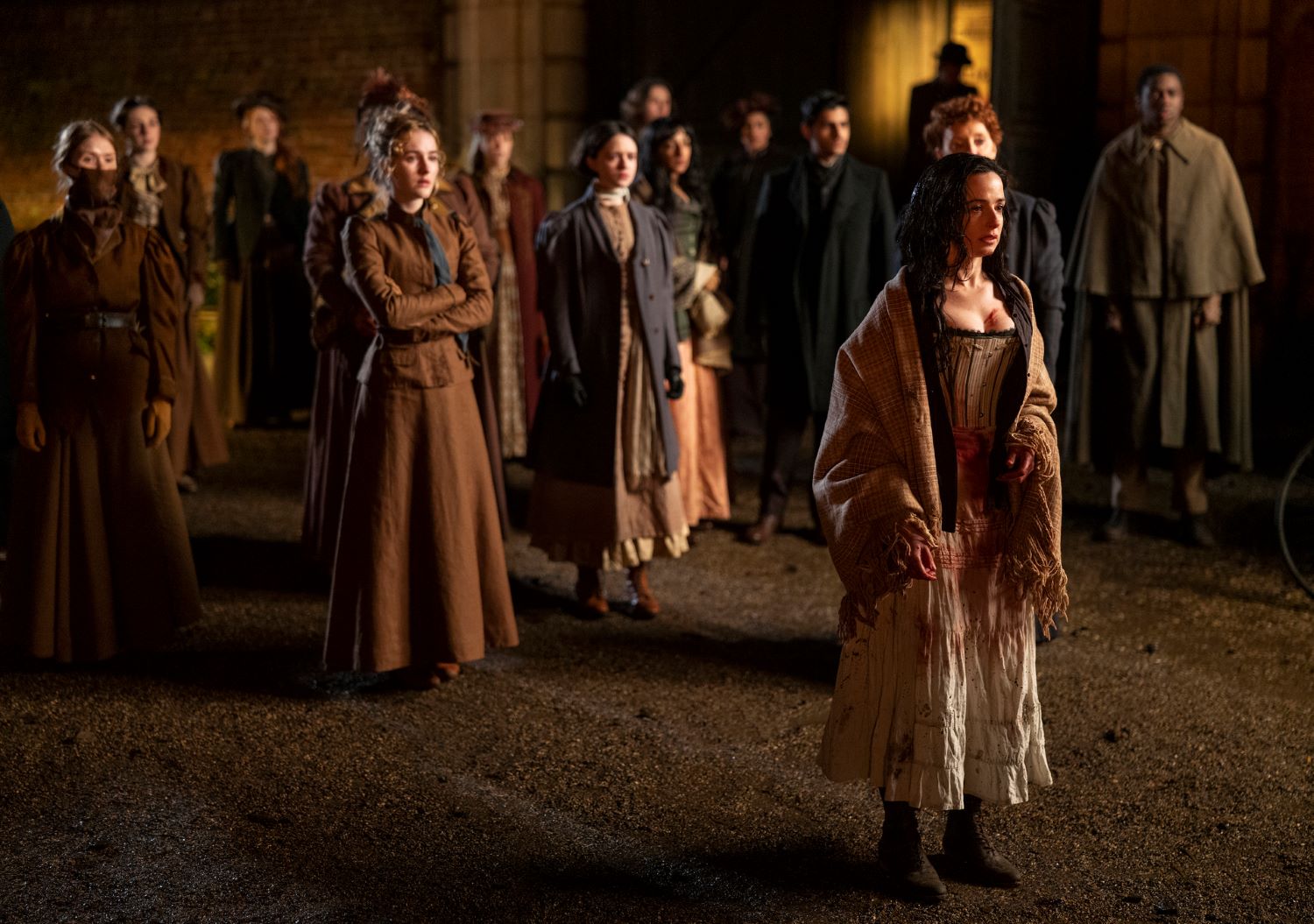 Ann Skelly and Laura Donnelly in 'The Nevers'