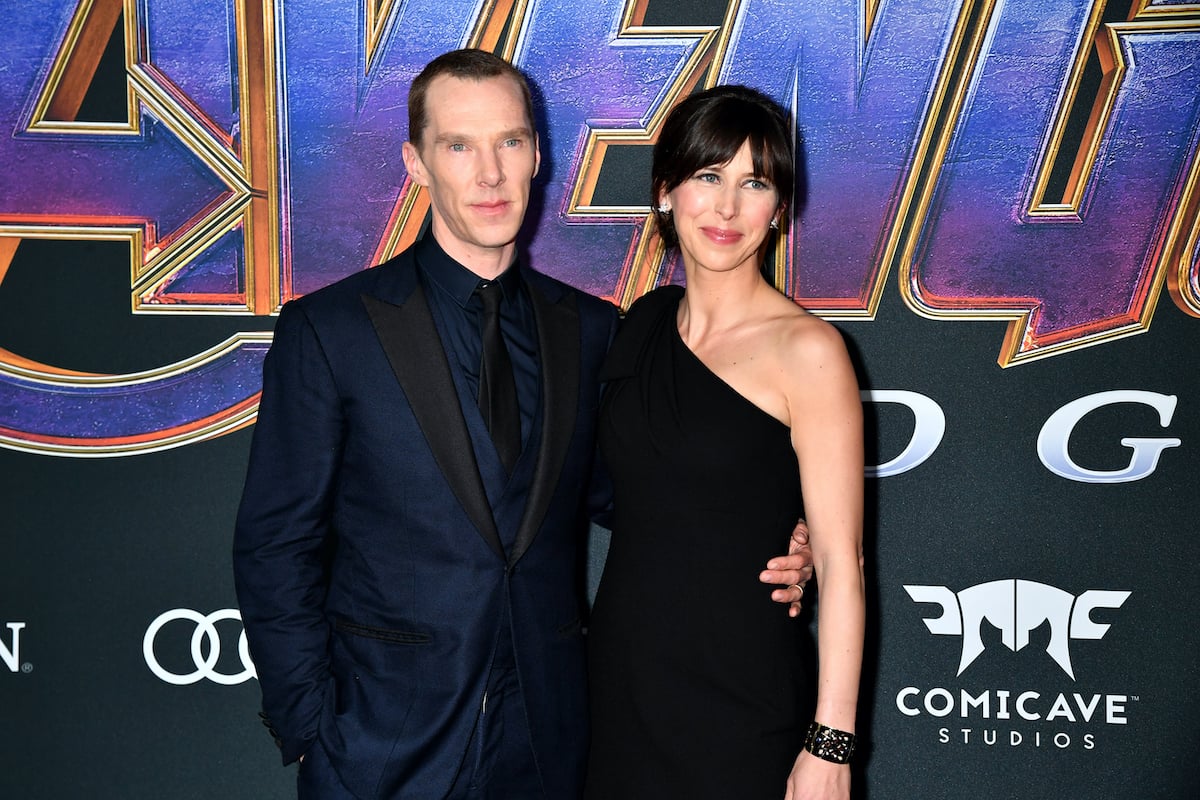 Benedict Cumberbatch and Sophie Hunter at the 'Avengers: Endgame' premiere