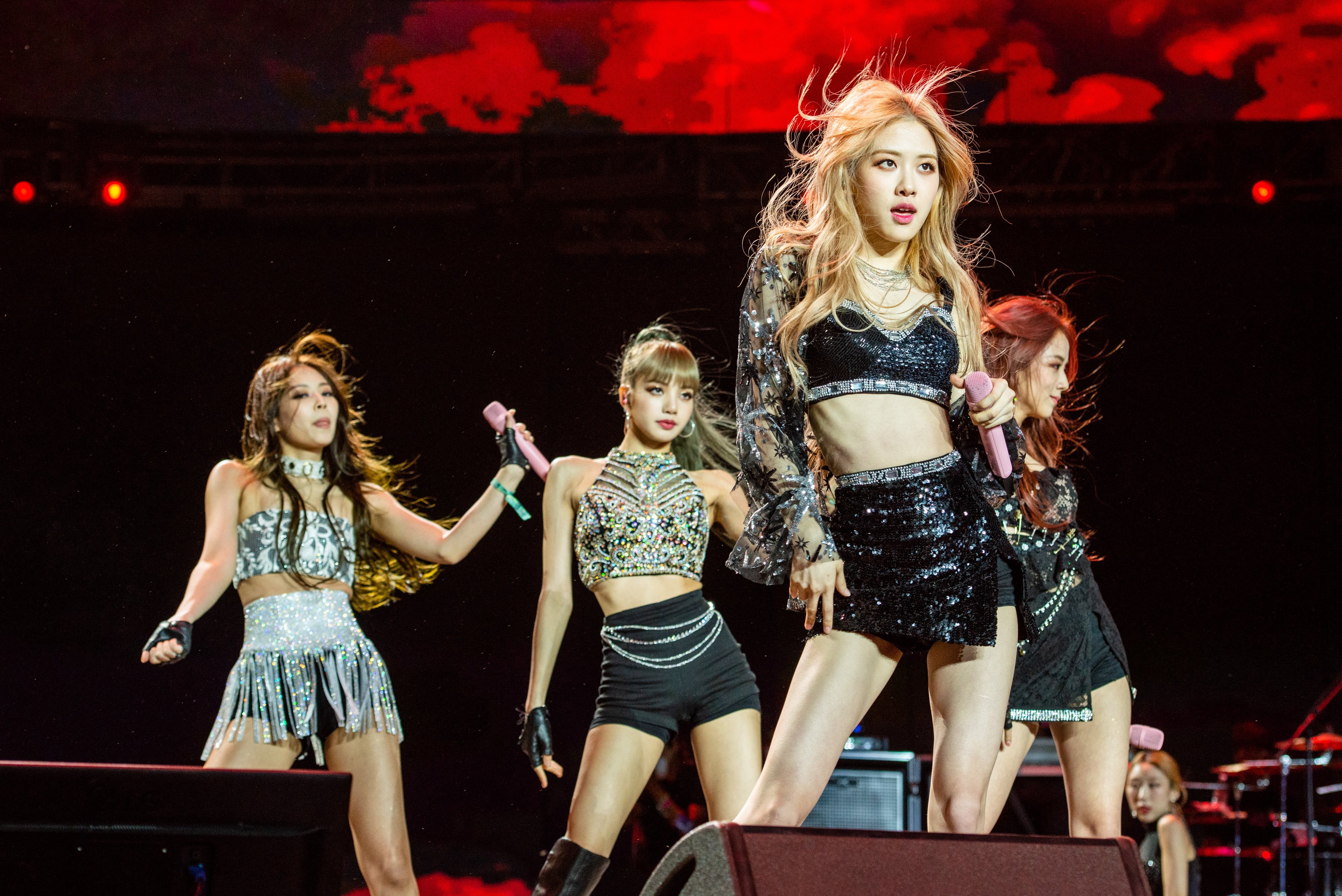 BLACKPINK performs during 2019 Coachella Valley Music And Arts Festival