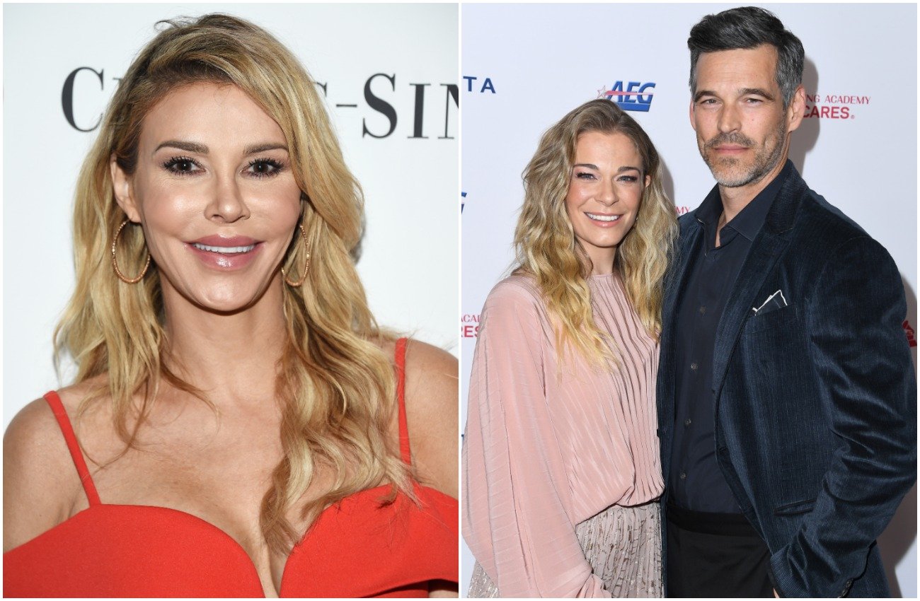 Photos of Brandi Glanville and LeAnn Rimes and Eddie Cibrian side by side