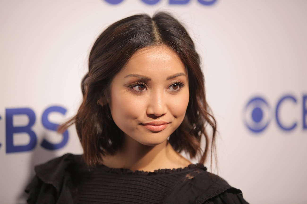 Brenda Song posing in closeup