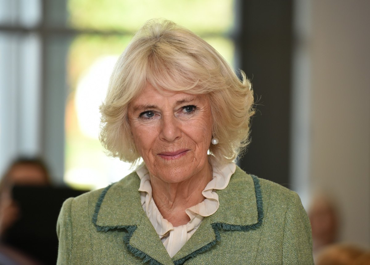 Camilla Parker Bowles Duchess of Cornwall opens Royal National Hospital for Rheumatic Diseases (RNHRD) and Brownsword Therapies Centre on October 22, 2019 