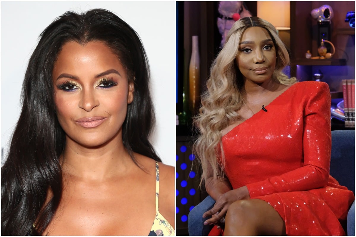 A side-by-side photo of 'RHOA' stars Claudia Jordan and NeNe Leakes