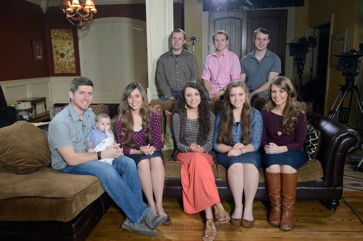 The Duggar family in 2016