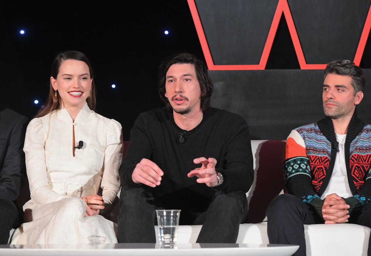 'Star Wars' actors Daisy Ridley, Adam Driver and Oscar Isaac