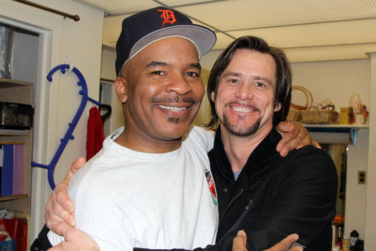 David Alan Grier and Jim Carrey together