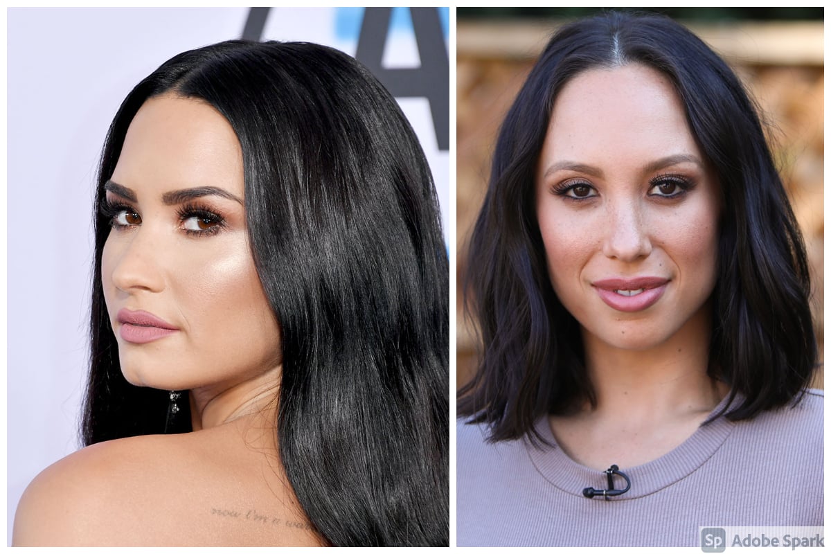 'California sober' Demi Lovato and 'DWTS' pro Cheryl Burke