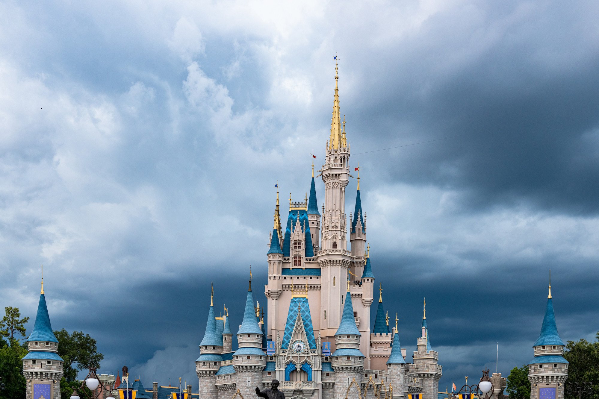 Cinderella Castle at Disney World in Orlando, Florida