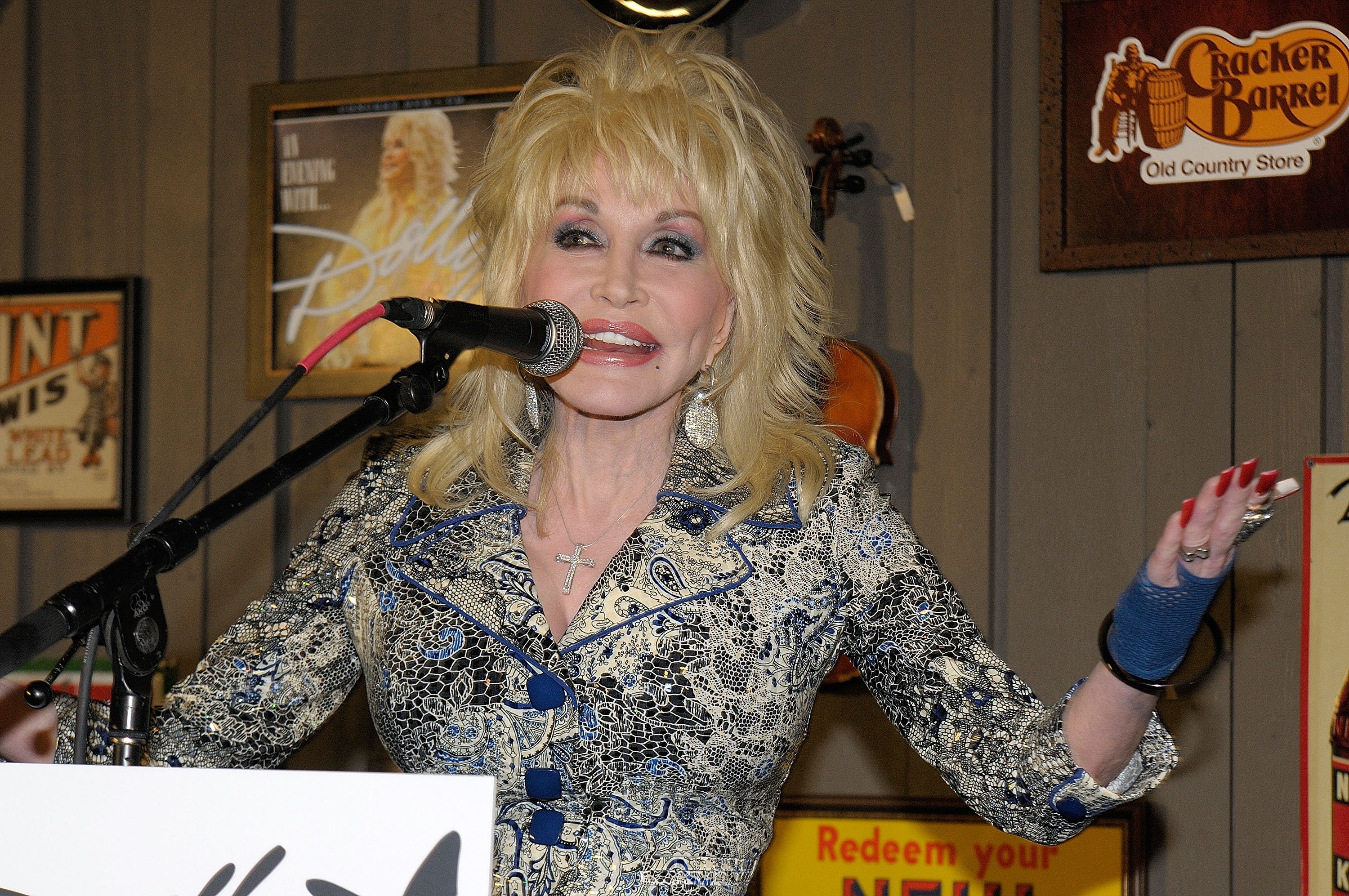Dolly Parton speaks at "An Evening With... Dolly" Gold Celebration at Dolly Records