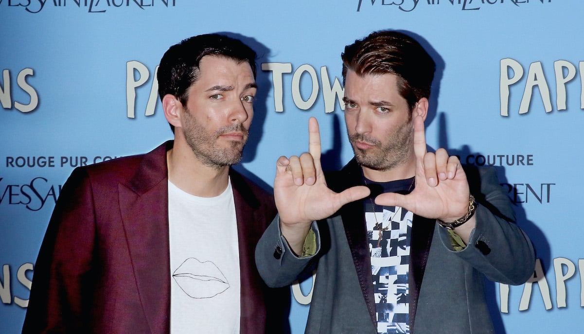 Jonathan and Drew Scott in New York City in 2015