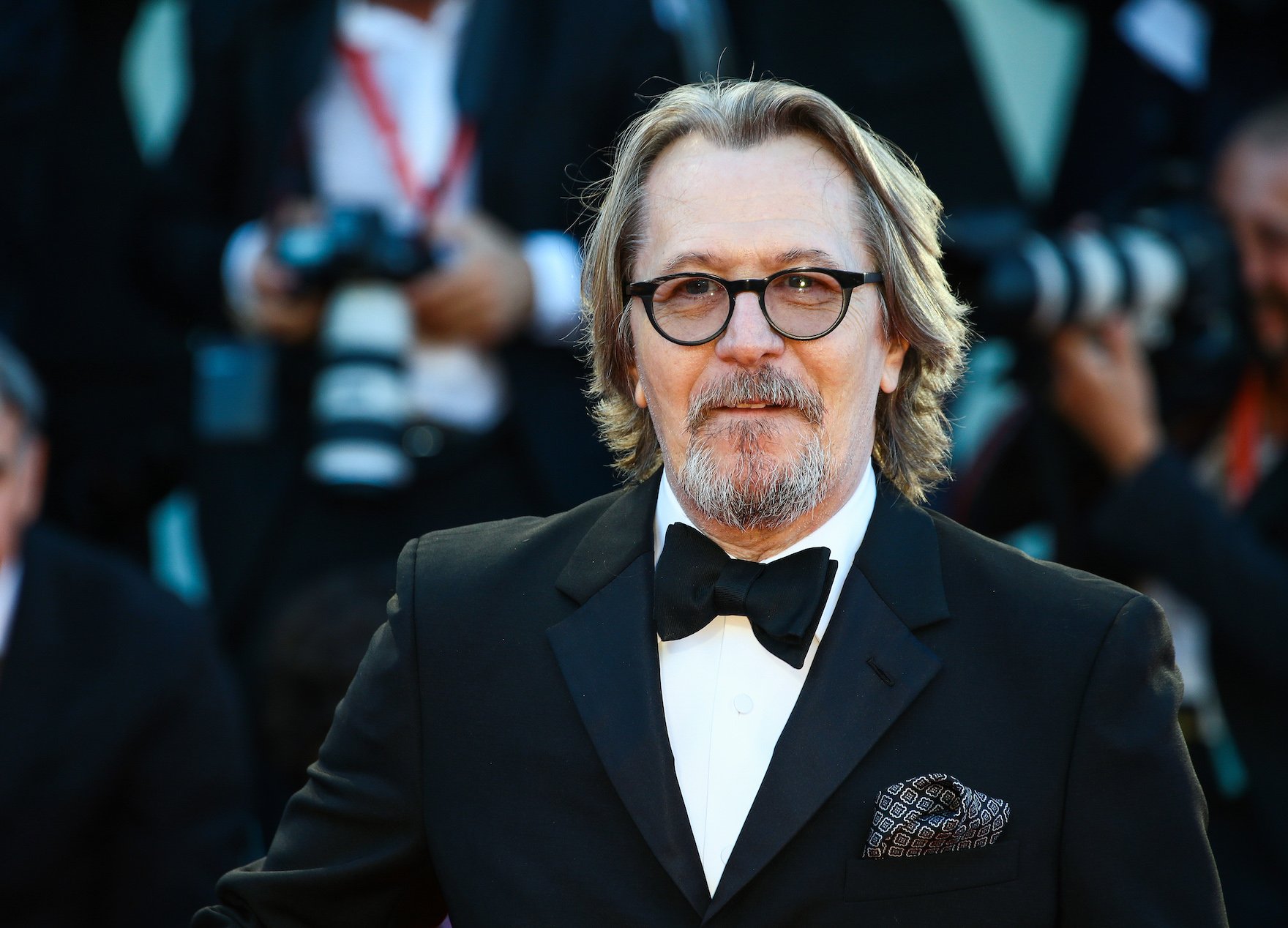 Gary Oldman walks the red carpet