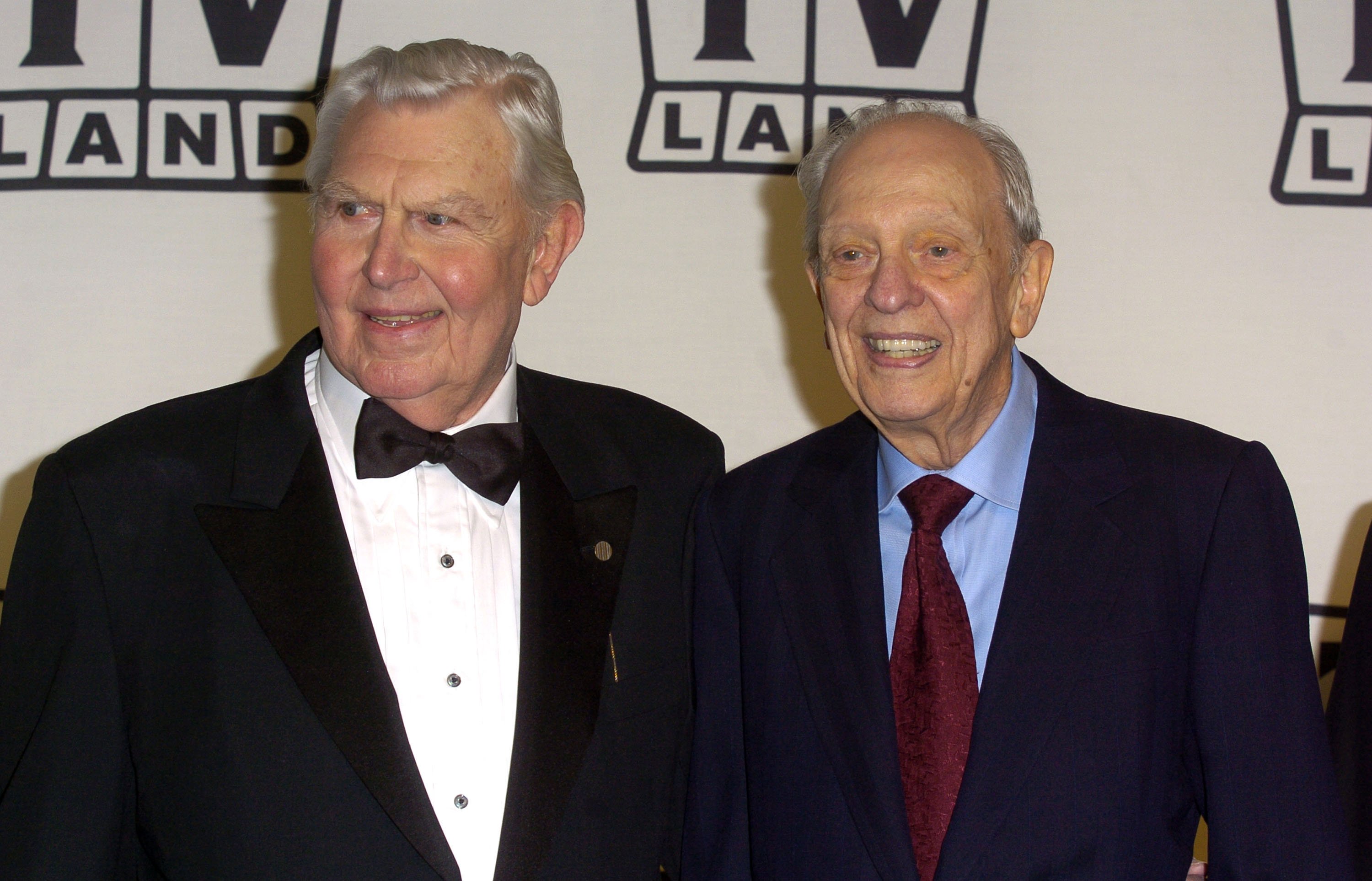Andy Griffith and Don Knotts at the 2nd Annual TV Land Awards, 2004