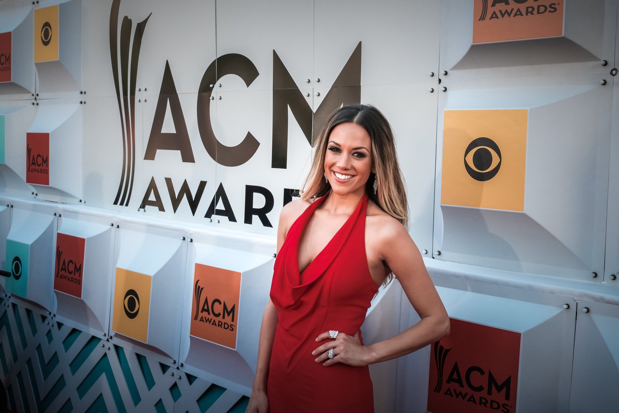 Possible Real Housewives of Nashville star Jana Kramer at the ACADEMY OF COUNTRY MUSIC AWARDS, co-hosted by Luke Bryan and Dierks Bentley from the MGM Grand Garden Arena in Las Vegas, Sunday, April 3, 2016