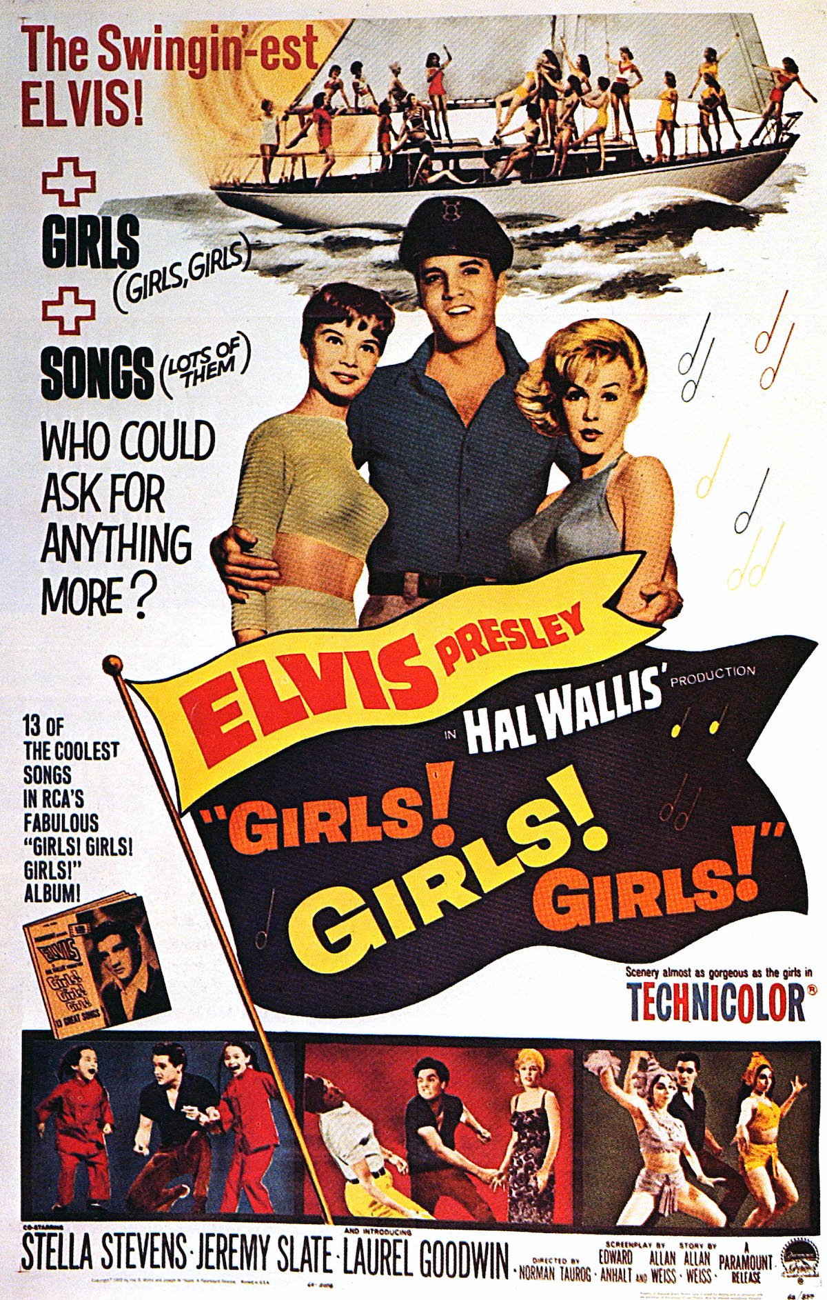 Girls Girls Girls movie poster