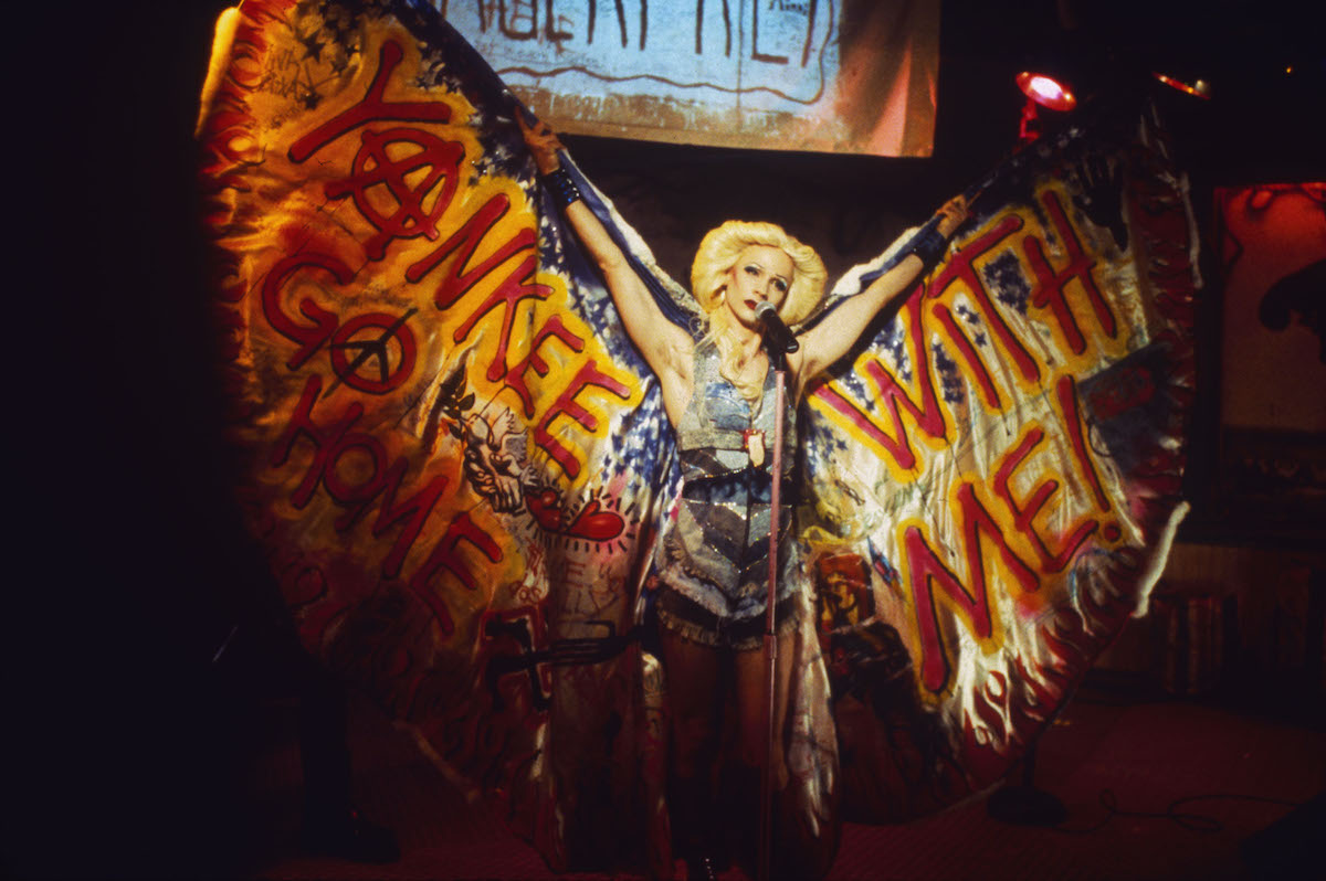 John Cameron Mitchell in a scene from 'Hedwig and the Angry Inch'