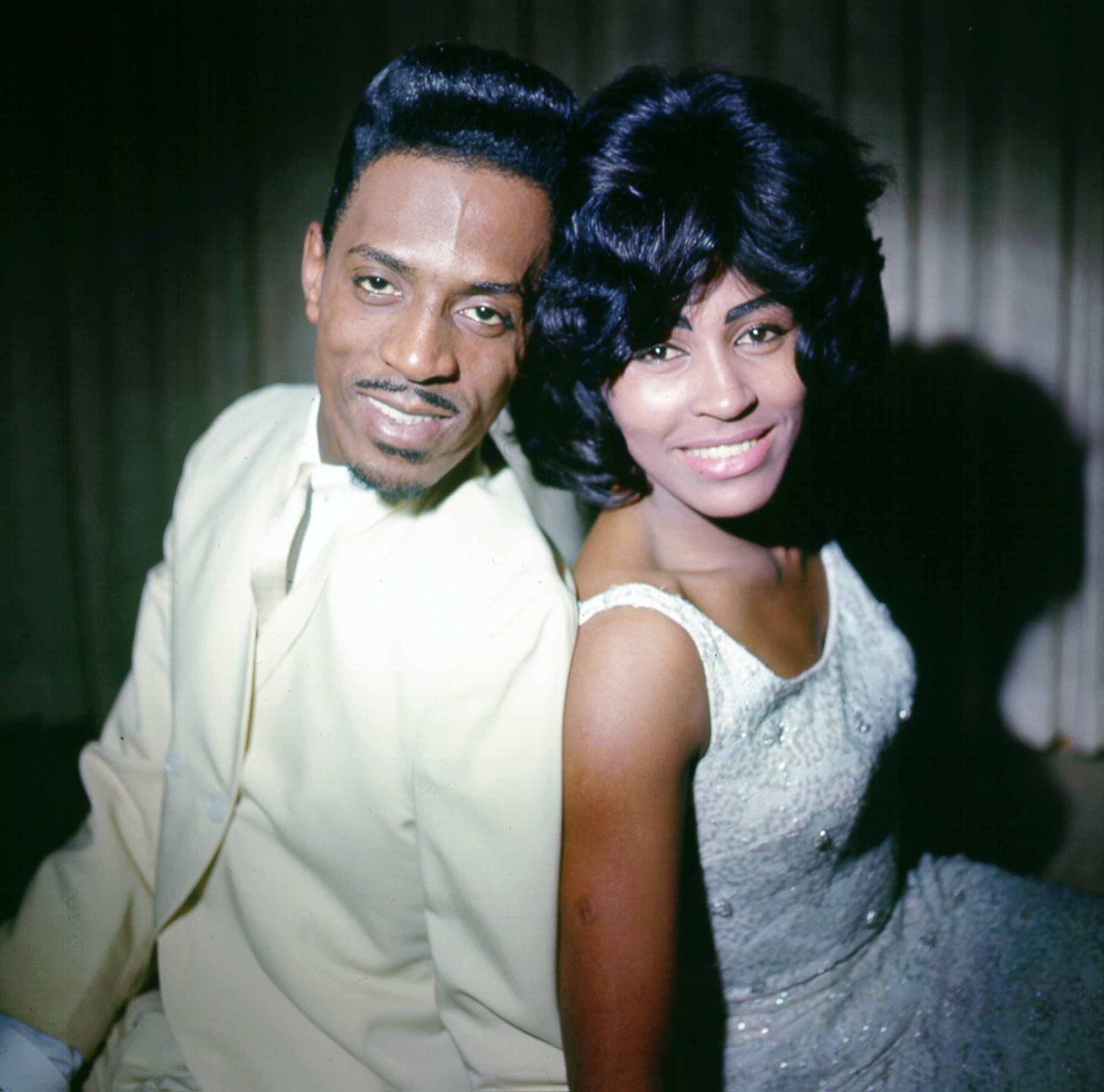 Ike Turner poses side by side with Tina Turner