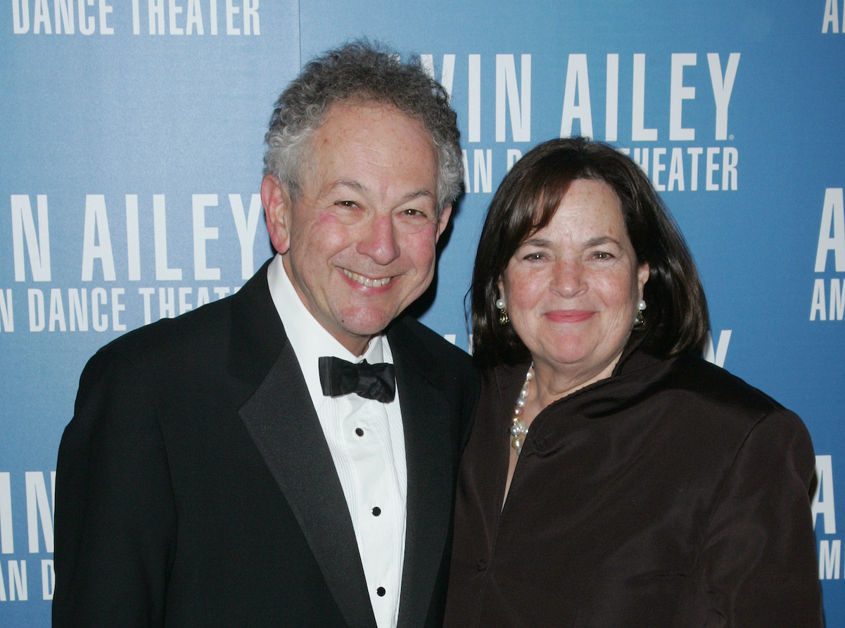 Ina Garten with her husband, Jeffrey Garten, in New York City in 2012