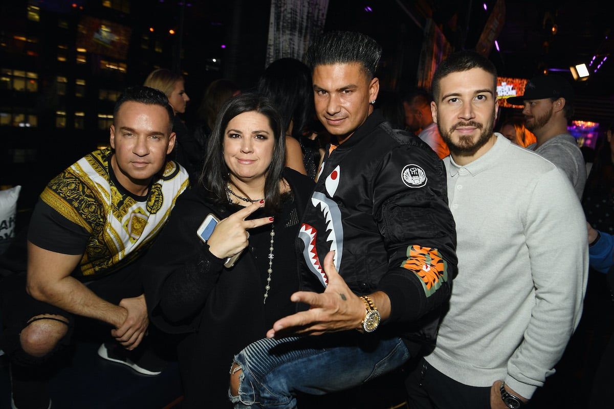 Mike 'The Situation' Sorrentino, SallyAnn Salsano, DJ Pauly D, and Vinny Guadagnino from 'Jersey Shore'