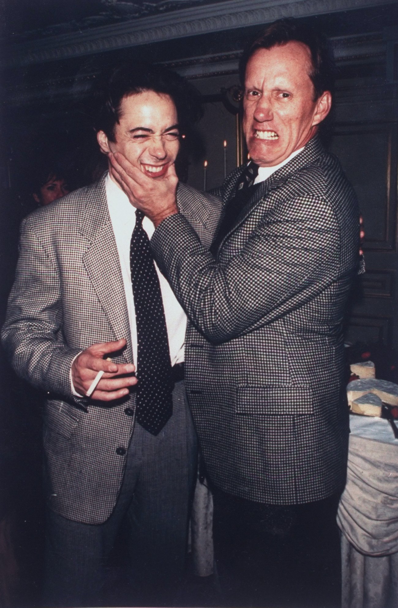 James Woods and Robert Downey Jr.