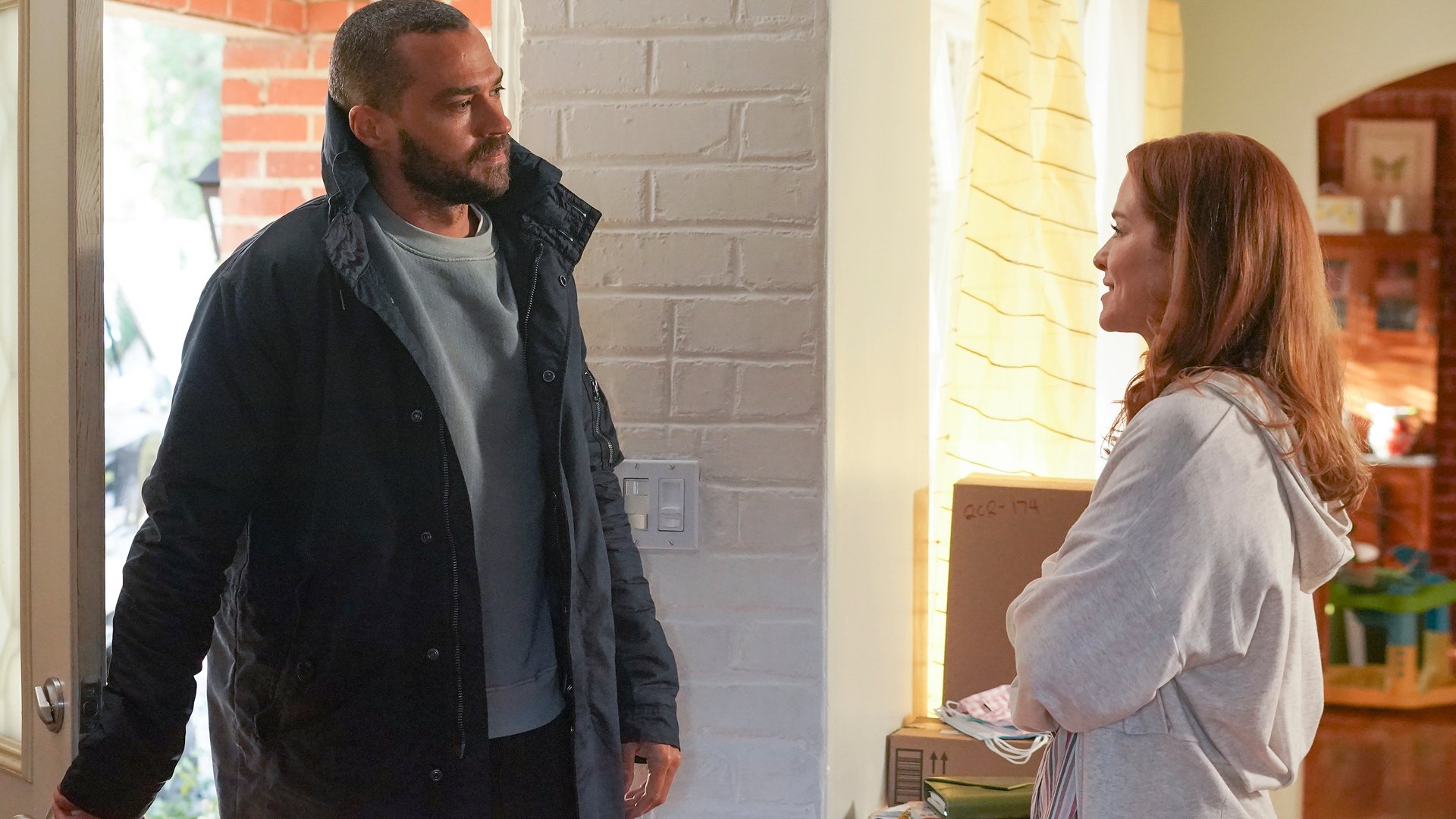 Jesse Williams as Jackson Avery and Sarah Drew as April Kepner together again in ‘Grey’s Anatomy’ Season 17 Episode 14