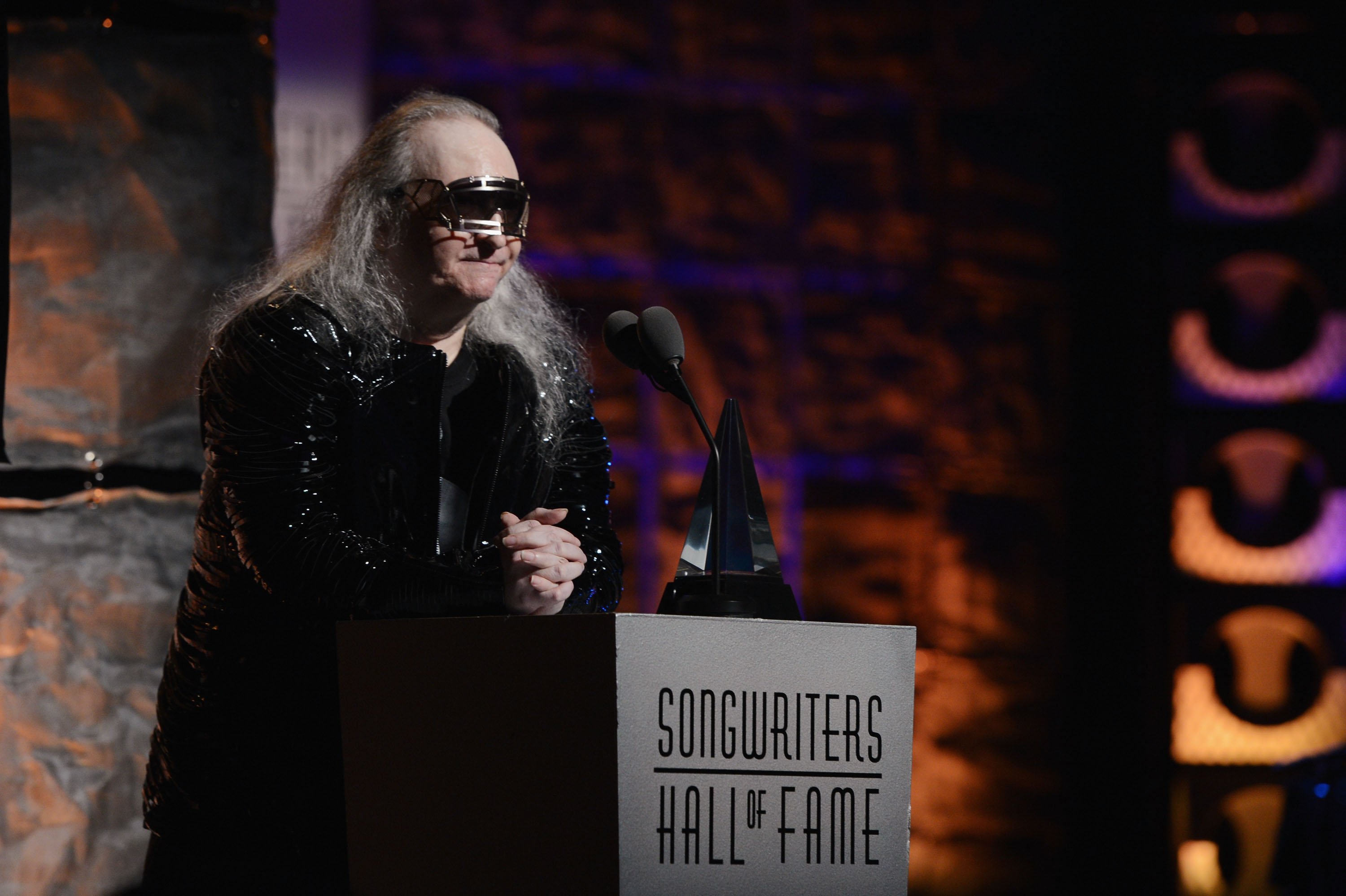 Jim Steinman speaks at the Songwriters Hall of Fame