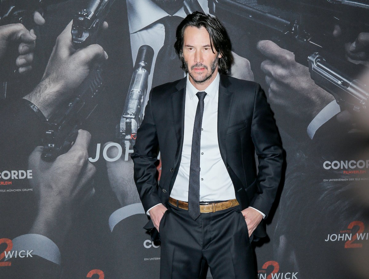 Keanu Reeves at the 'John Wick — Chapter 2' photocall in Berlin | Isa Foltin/Getty Images