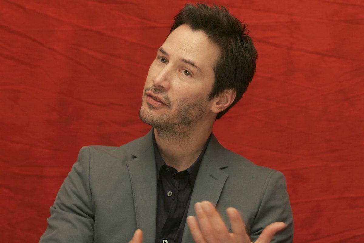 Keanu Reeves at the Four Seasons Hotel in Beverly Hills, Calif. in 2008