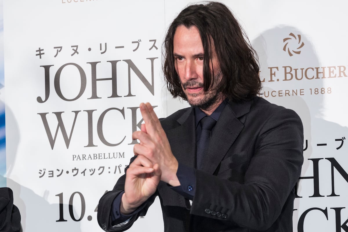 Keanu Reeves attends the Japan premiere of 'John Wick: Chapter 3 -- Parabellum' in Tokyo