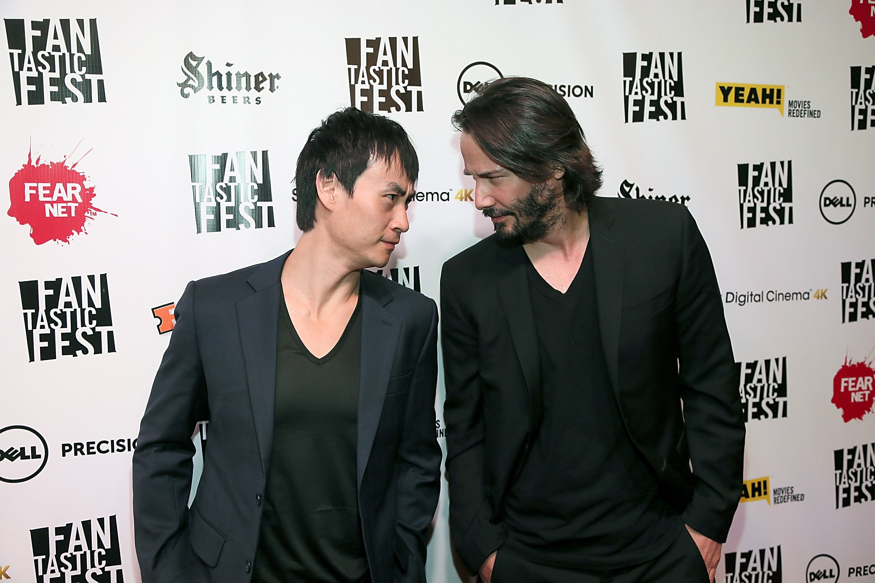 Keanu Reeves and Tiger Chen face off