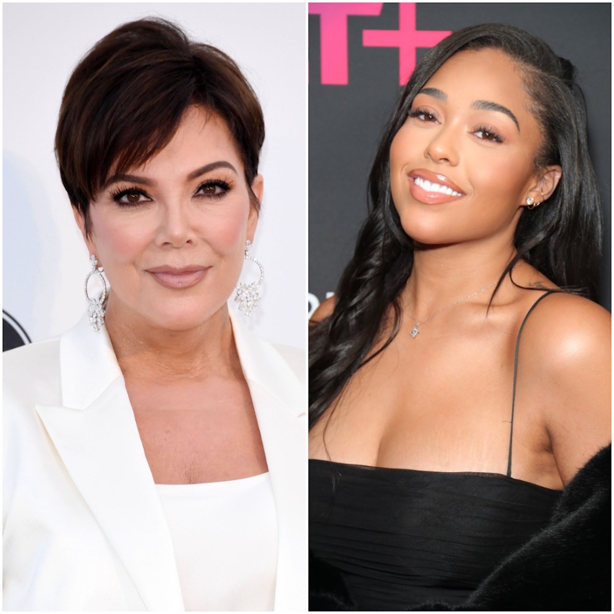 Kris Jenner and Jordyn Woods