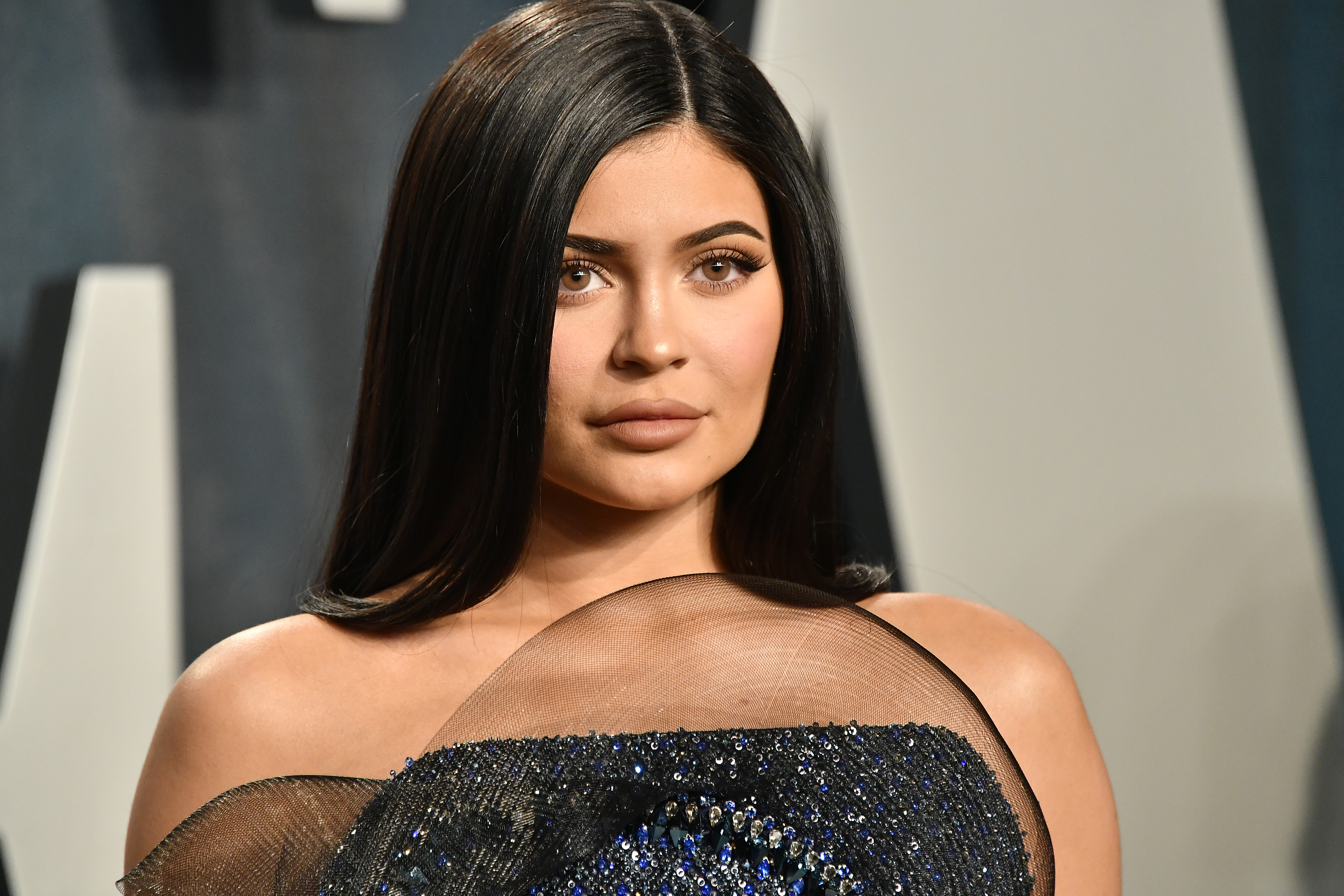 Kylie Jenner attends the Vanity Fair Oscar Party | Frazer Harrison/Getty Images