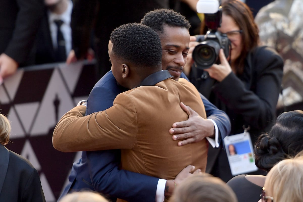 Lakeith Stanfield (L) and Daniel Kaluuya