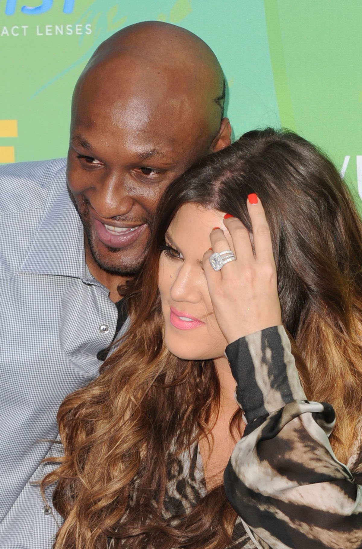 Lamar Odom and Khloe Kardashian