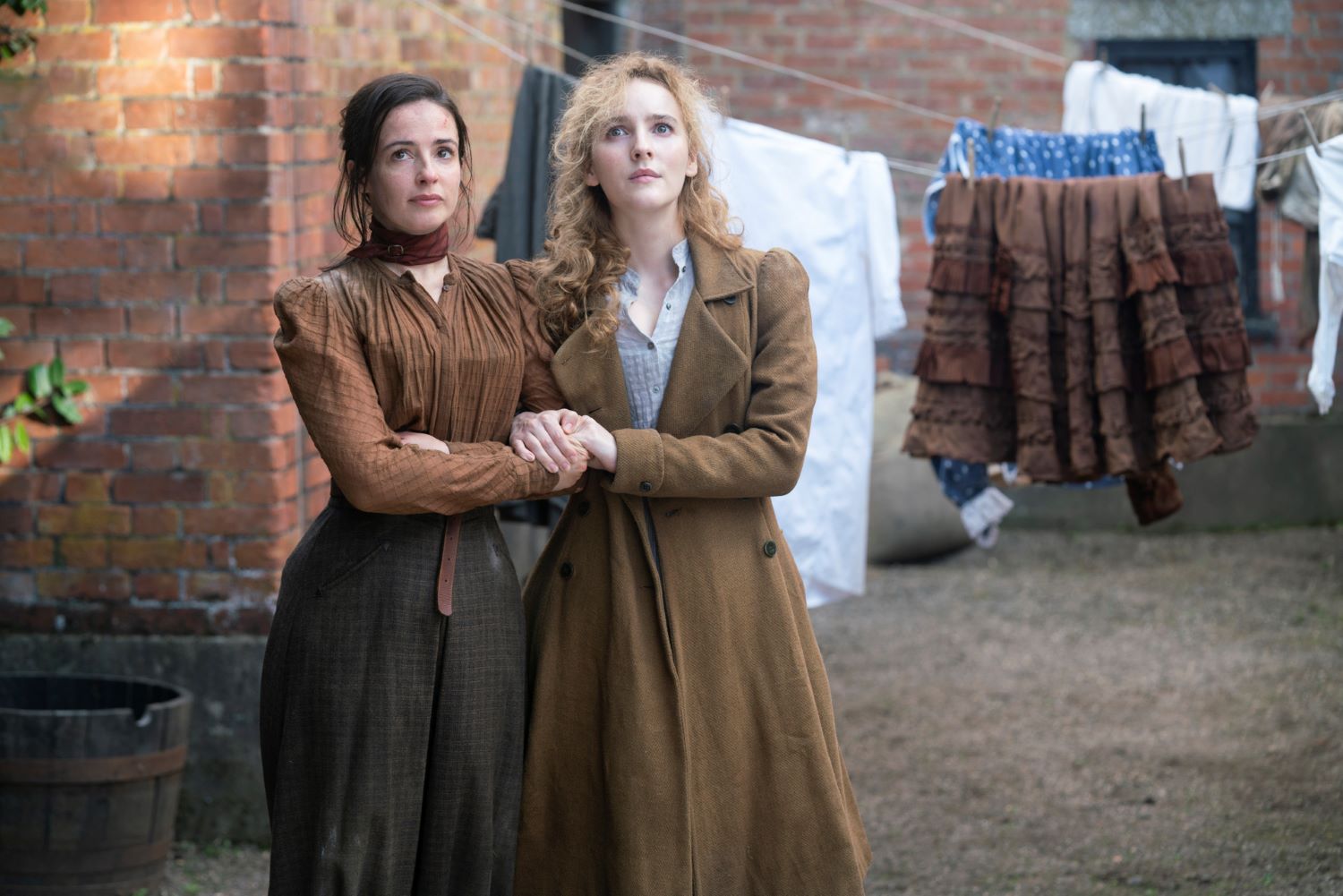 Laura Donnelly and Ann Skelly in 'The Nevers' on HBO