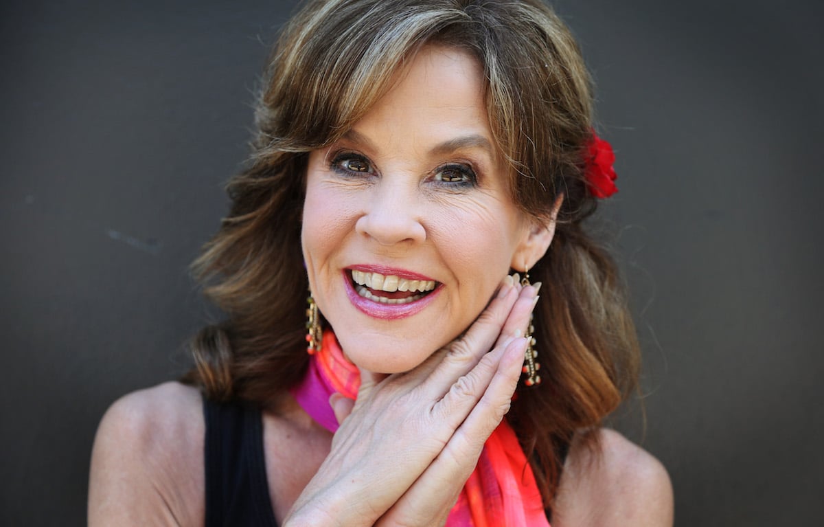 American actress Linda Blair poses during a photo shoot in Surry Hills in Sydney, New South Wales to promote a national tour for the 40th anniversary of the classic horror film 'The Exorcist'.
