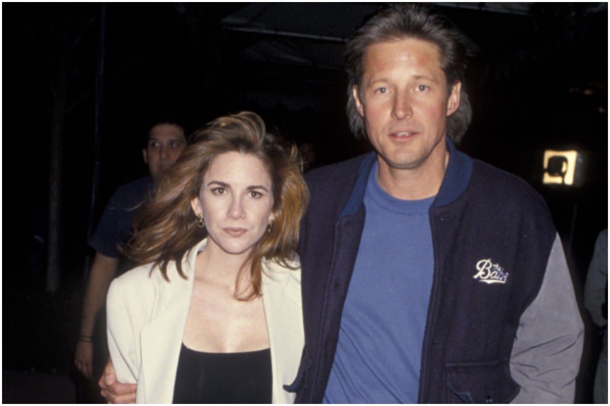 Melissa Gilbert attending an event with her ex-husband, Bruce Boxleitner