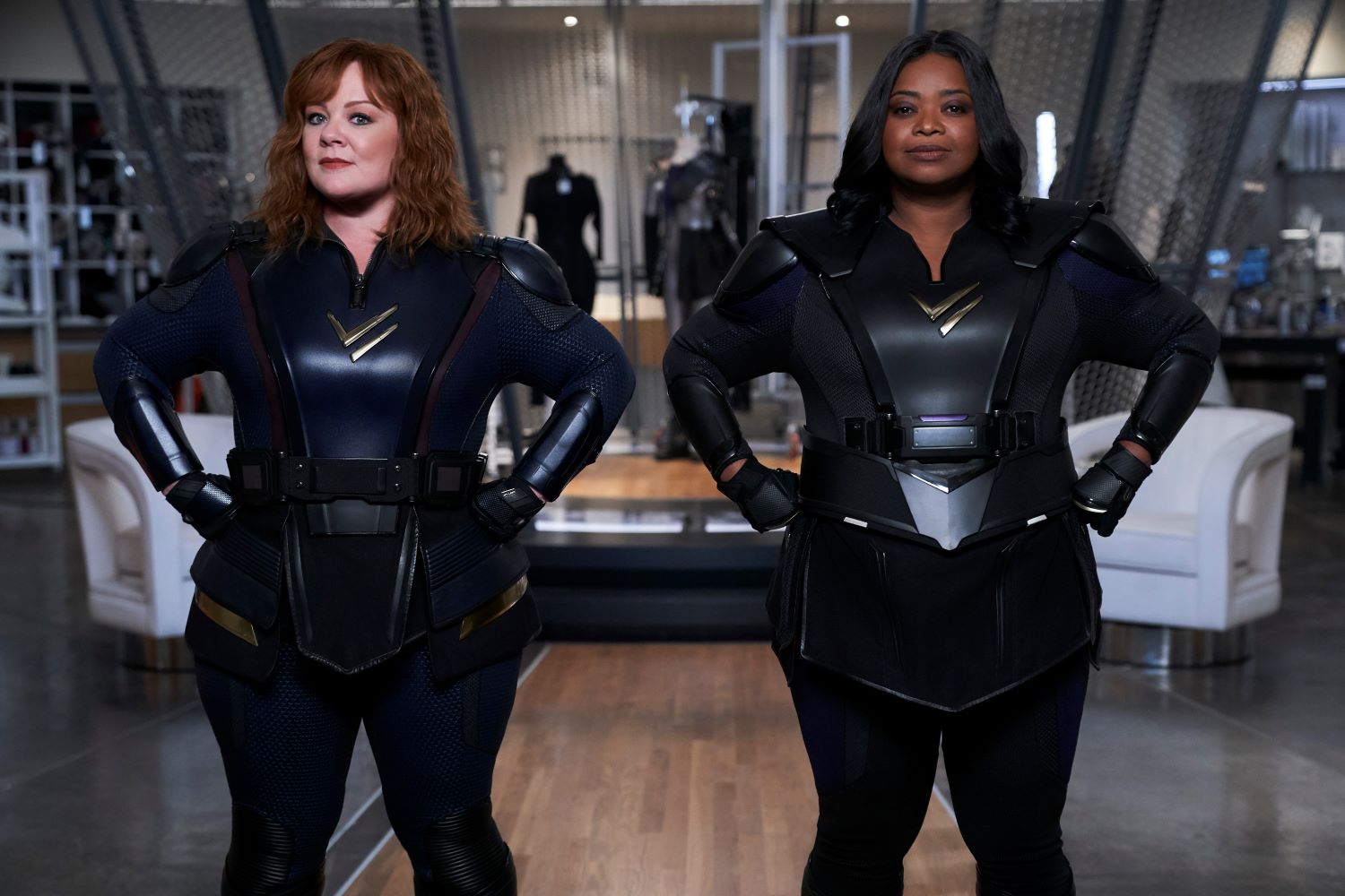Melissa McCarthy and Octavia Spencer in 'Thunder Force'