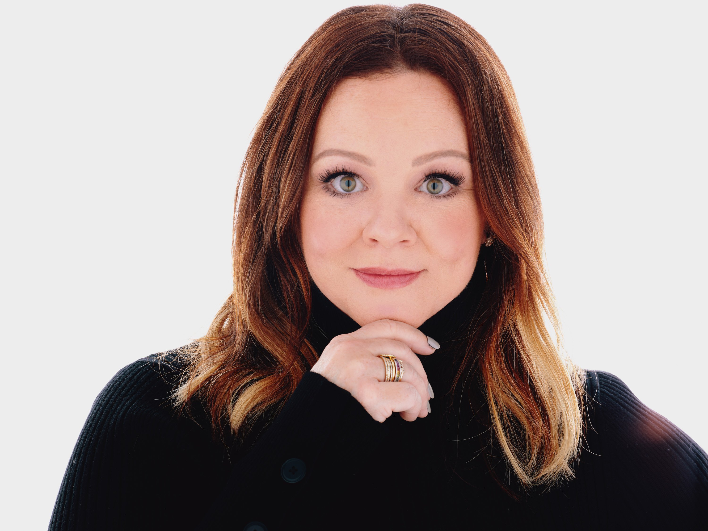Melissa McCarthy looks into the camera in a promotional photo for 'Little Big Shots'