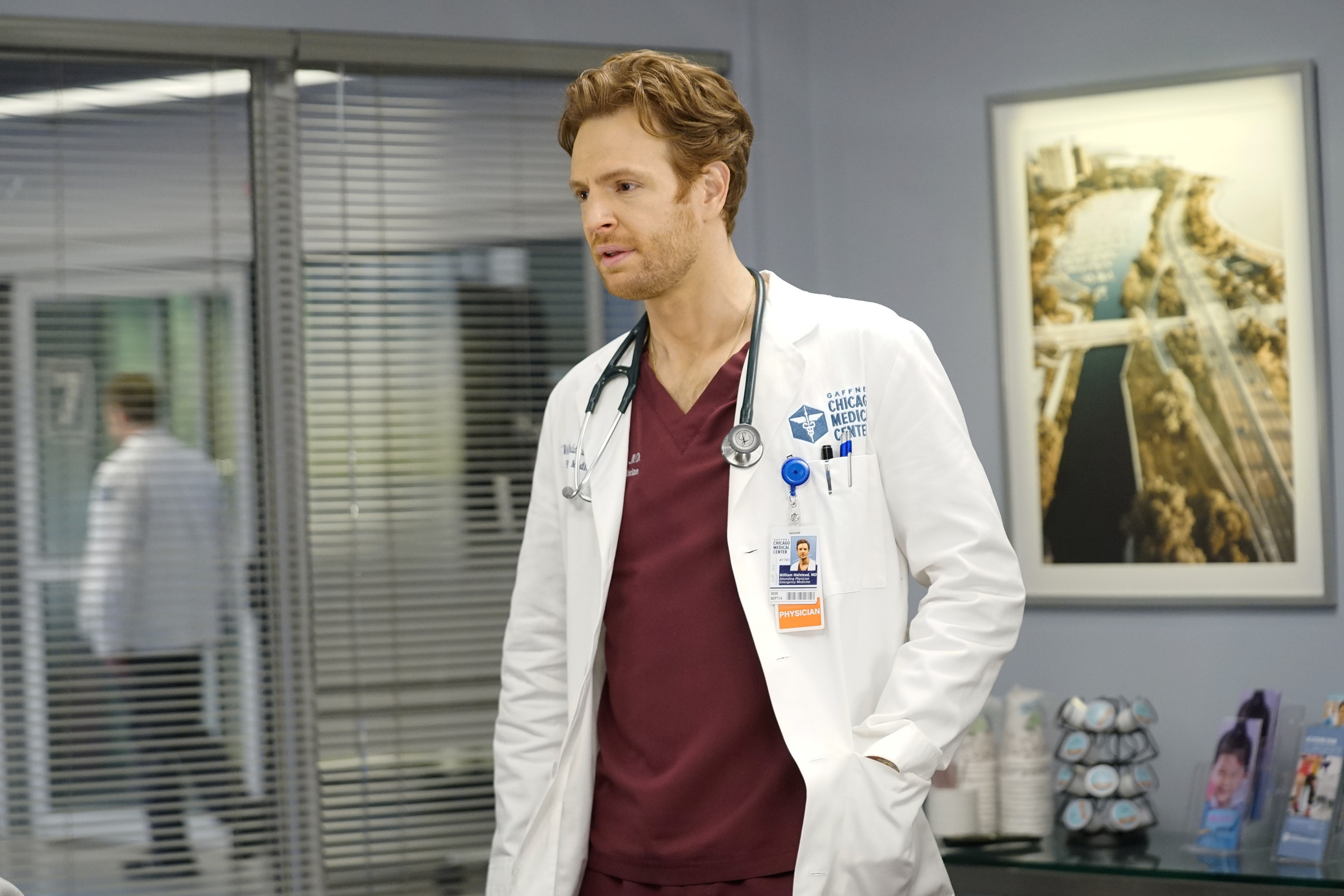 Nick Gehlfuss on Chicago Med | Elizabeth Sisson/NBC/NBCU Photo Bank via Getty Images