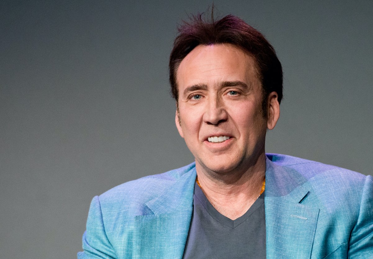 Nicolas Cage in New York City in 2014