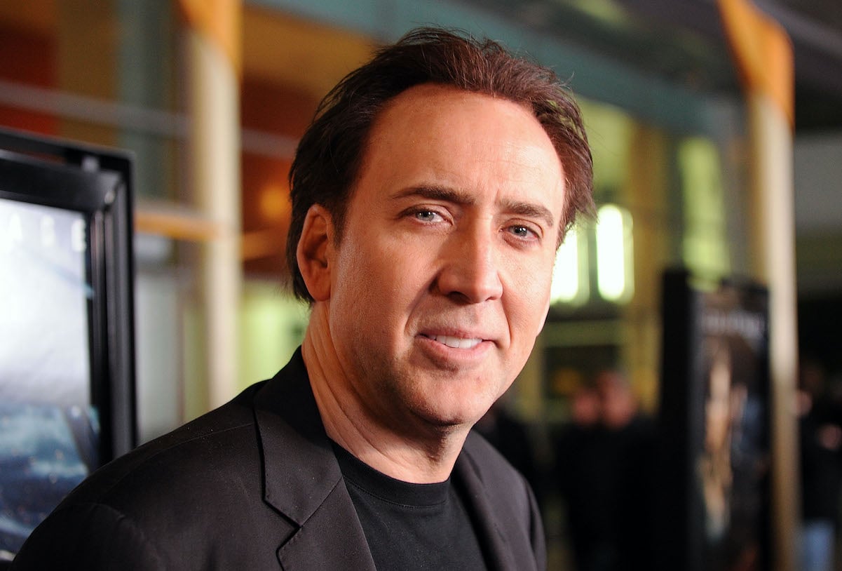 Actor Nicolas Cage in Hollywood in 2011