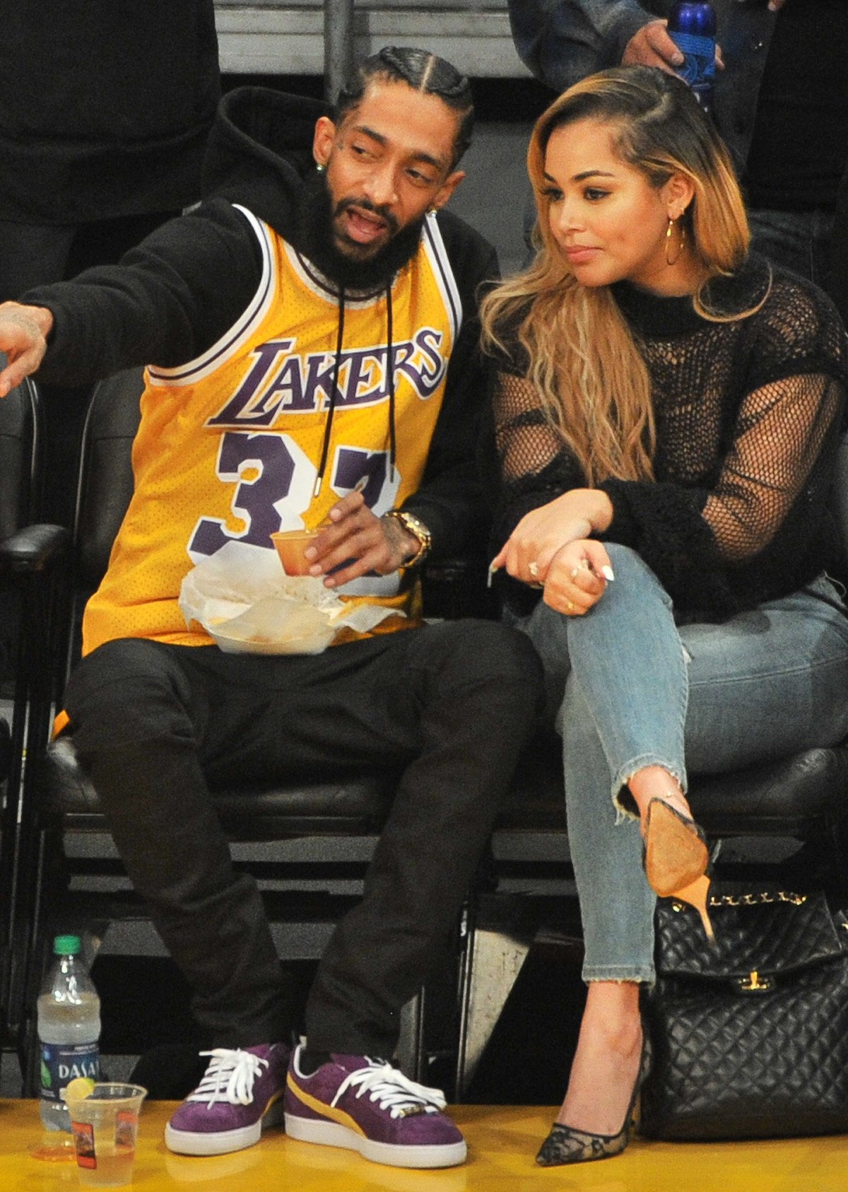 Nipsey Hussle and Lauren London