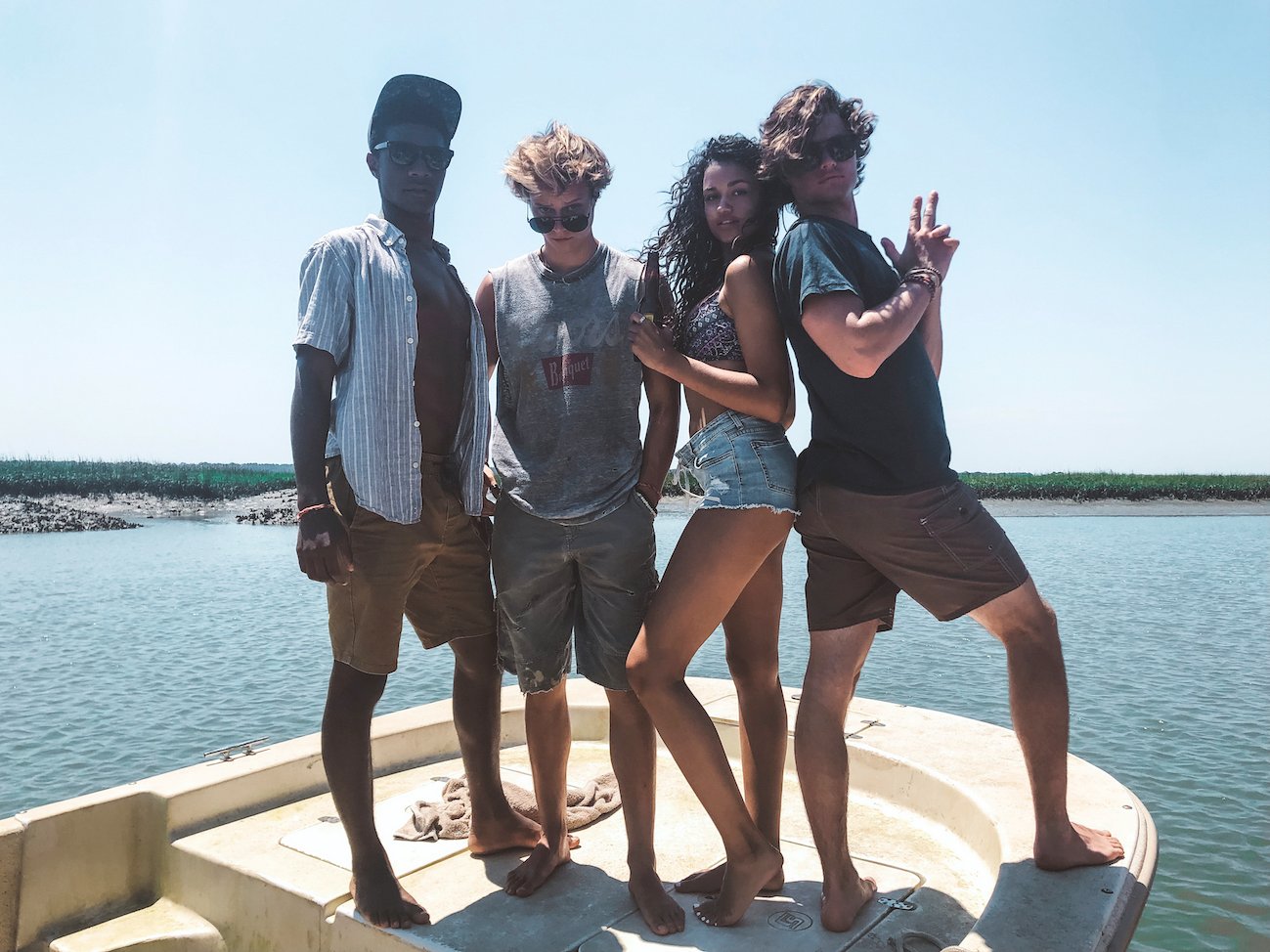 The cast of 'Outer Banks' Netflix