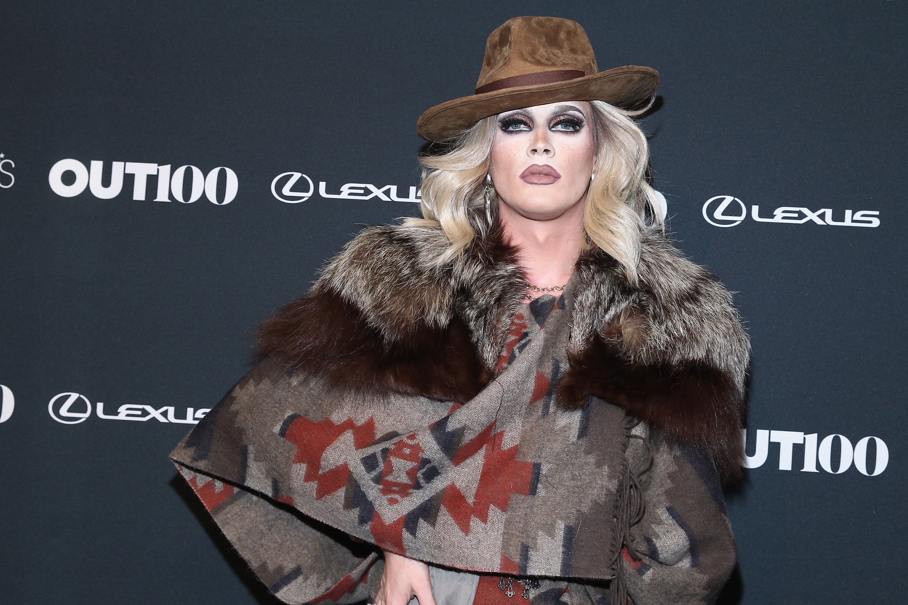 Pearl from 'RuPaul's Drag Race' attends the 2016 OUT100 Gala