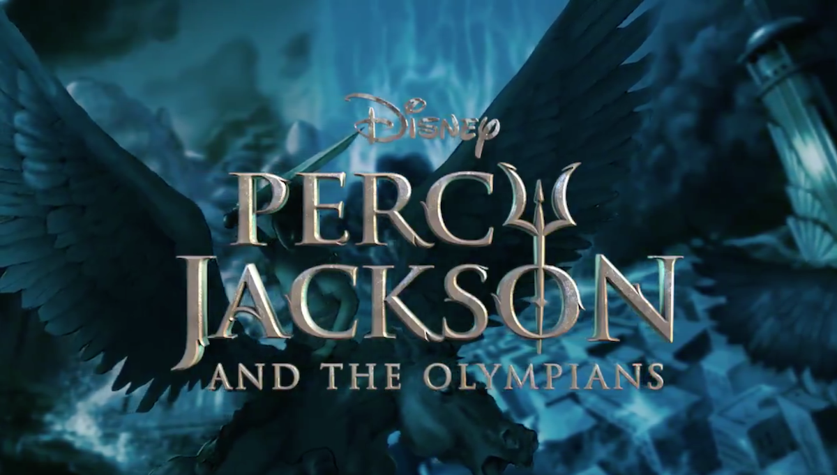 'Percy Jackson and the Olympians' logo for Disney+